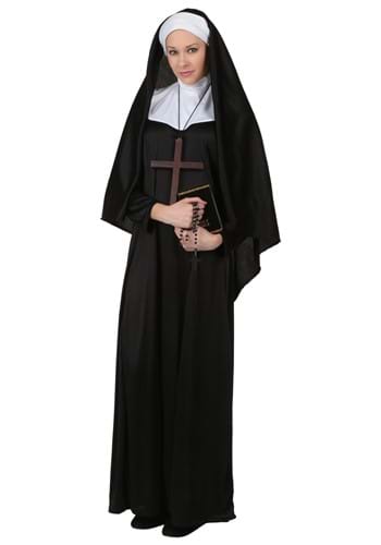 大人用 Traditional Nun コスチューム レディース コスプレ 衣装 女性 仮装 女性用 イベント パーティ 学芸会 ギフト プレゼント｜Mars shop