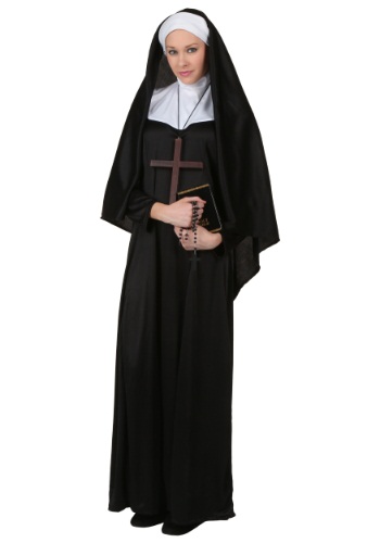 大きいサイズ Traditional Nun コスチューム レディース コスプレ 衣装 女性 仮装 女性用 イベント パーティ 学芸会 ギフト プレゼント｜Mars shop