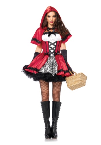 Gothic レッド Riding Hood 大人用 コスチューム レディース コスプレ 衣装 女性 仮装 女性用 イベント パーティ 学芸会 ギフト プレゼント｜Mars shop 10,164円