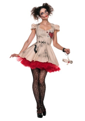Womens 大きいサイズ Voodoo Doll コスチューム レディース コスプレ 衣装 女性 仮装 女性用 イベント パーティ 学芸会 ギフト プレゼント