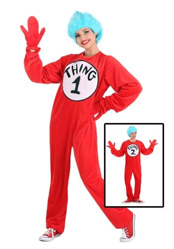 Thing 1 and Thing 2 大人用 コスチューム | レディース コスプレ 衣装 大人 女性 仮装 可愛い セクシー カワイイ おしゃれ かわいい イベント 飾り おもしろ 宴会 オシャレ ハロウイン パーティ 忘年会 ギフト プレゼント｜Mars shop