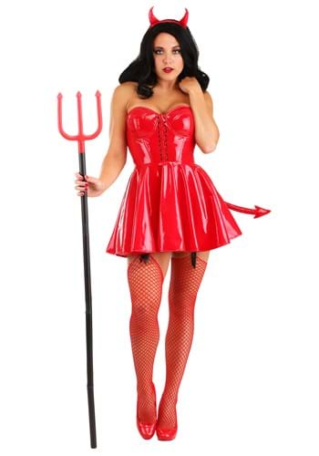 レッド Hot D邪悪な Women's コスチューム | レディース コスプレ 衣装 大人 女性 仮装 可愛い セクシー カワイイ おしゃれ かわいい イベント 飾り おもしろ 宴会 オシャレ ハロウイン パーティ 忘年会 ギフト プレゼント