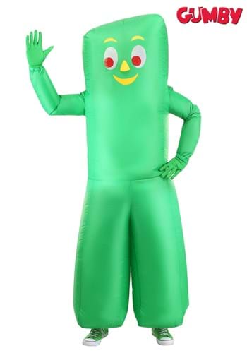 Inflatable Gumby コスチューム 大人用 | レディース コスプレ 衣装 大人 女性 仮装 可愛い セクシー カワイイ おしゃれ かわいい イベント 飾り おもしろ 宴会 オシャレ ハロウイン パーティ 忘年会 ギフト プレゼント｜Mars shop