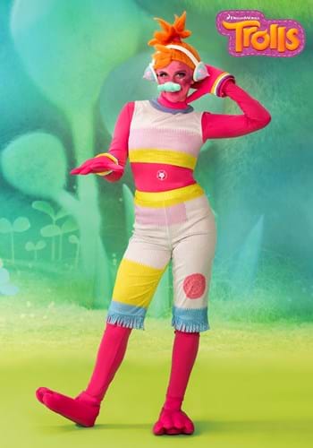 Women's Trolls DJ Suki コスチューム | レディース コスプレ 衣装 大人 女性 仮装 可愛い セクシー カワイイ おしゃれ かわいい イベント 飾り おもしろ 宴会 オシャレ ハロウイン パーティ 忘年会 ギフト プレゼント｜Mars shop 14,053円