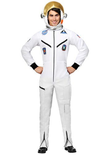 ホワイト 宇宙飛行士 Jumpsuit 大人用 大きいサイズ コスチューム メンズ コスプレ 衣装 男性 仮装 男性用 イベント パーティ 学芸会 ギフト プレゼント|Mars shop