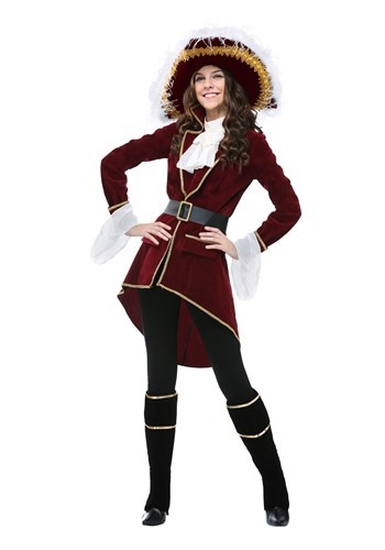 Women's Captain Hook 大きいサイズ コスチューム | レディース コスプレ 衣装 大人 女性 仮装 可愛い セクシー カワイイ おしゃれ かわいい イベント 飾り おもしろ 宴会 オシャレ ハロウイン パーティ 忘年会 ギフト プレゼント