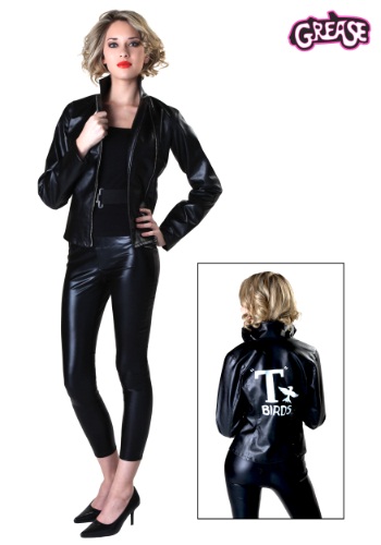 Grease T-Birds コスチューム Jacket For Women レディース コスプレ 衣装 女性 仮装 女性用 イベント パーティ 学芸会 ギフト プレゼント