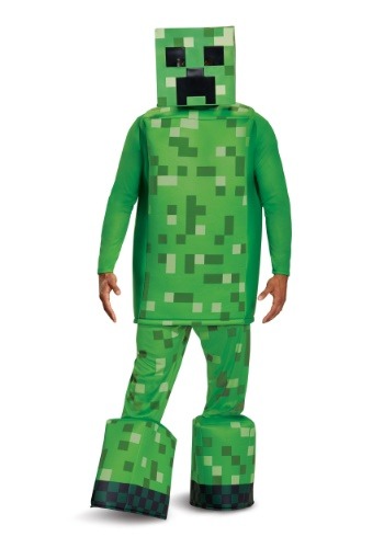 Prestige 大人用 Minecraft Creeper コスチューム クリスマス メンズ コスプレ 衣装 男性 仮装 男性用 イベント パーティ 学芸会 ギフト プレゼント|Mars shop