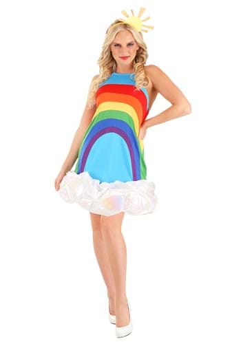 Rainbow ドレスコスチューム for Women | レディース コスプレ 衣装 大人 女性 仮装 可愛い セクシー カワイイ おしゃれ かわいい イベント 飾り おもしろ 宴会 オシャレ ハロウイン パーティ 忘年会 ギフト プレゼント|Mars shop