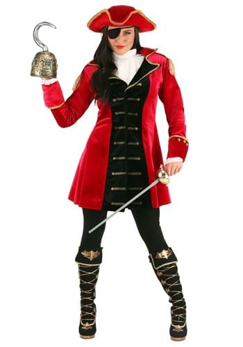 Captain Hook コスチューム for Women | レディース コスプレ 衣装 大人 女性 仮装 可愛い セクシー カワイイ おしゃれ かわいい イベント 飾り おもしろ 宴会 オシャレ ハロウイン パーティ 忘年会 ギフト プレゼント