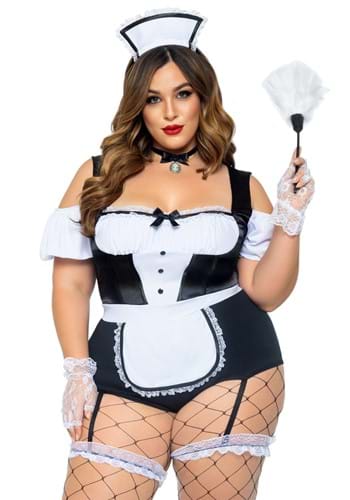 Foxy Frenchie 大きいサイズ Women's セクシー コスチューム | レディース コスプレ 衣装 大人 女性 仮装 可愛い セクシー カワイイ おしゃれ かわいい イベント 飾り おもしろ 宴会 オシャレ ハロウイン パーティ 忘年会 ギフト プレゼント
