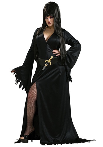 Women's Elvira 大きいサイズ コスチューム レディース コスプレ 衣装 女性 仮装 女性用 イベント パーティ 学芸会 ギフト プレゼント