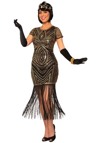 Women's Art Deco フラッパー ドレスコスチューム | レディース コスプレ 衣装 大人 女性 仮装 可愛い セクシー カワイイ おしゃれ かわいい イベント 飾り おもしろ 宴会 オシャレ ハロウイン パーティ 忘年会 ギフト プレゼント
