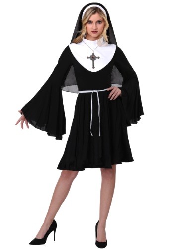 Sassy Nun コスチューム レディース コスプレ 衣装 女性 仮装 女性用 イベント パーティ 学芸会 ギフト プレゼント｜Mars shop