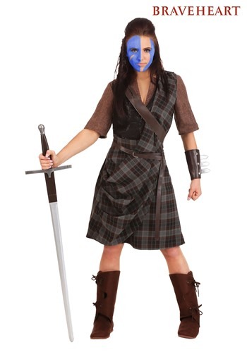 Braveheart Women's Warrior コスチューム レディース コスプレ 衣装 女性 仮装 女性用 イベント パーティ 学芸会 ギフト プレゼント
