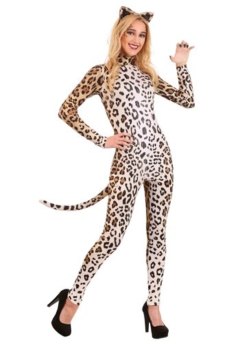 Women's Leopard Catsuit レディース コスプレ 衣装 女性 仮装 女性用 イベント パーティ 学芸会 ギフト プレゼント|Mars shop