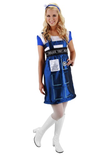 Dr. Who TARDIS コスチューム Dress レディース コスプレ 衣装 女性 仮装 女性用 イベント パーティ 学芸会 ギフト プレゼント|Mars shop