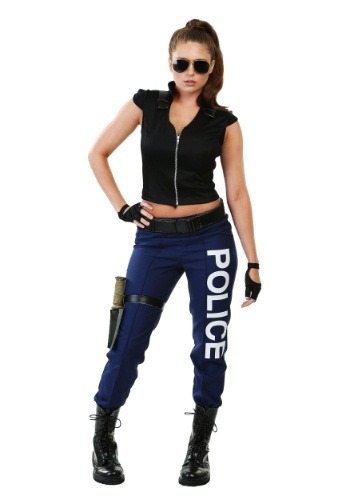 Women's Tactical ポリス 警察 大きいサイズ コスチューム レディース コスプレ 衣装 女性 仮装 女性用 イベント パーティ 学芸会 ギフト プレゼント｜Mars shop