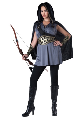 Women's 大きいサイズ Huntress コスチューム レディース コスプレ 衣装 女性 仮装 女性用 イベント パーティ 学芸会 ギフト プレゼント