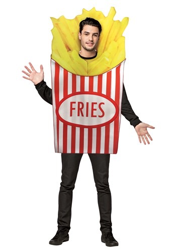 大人用 French Fry コスチューム メンズ コスプレ 衣装 男性 仮装 男性用 イベント パーティ 学芸会 ギフト プレゼント|Mars shop