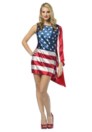 Women's Flag コスチューム Dress レディース コスプレ 衣装 女性 仮装 女性用 イベント パーティ 学芸会 ギフト プレゼント|Mars shop