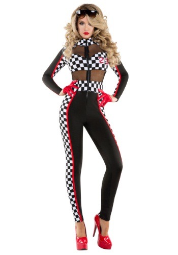 Women's Racy Racer コスチューム レディース コスプレ 衣装 女性 仮装 女性用 イベント パーティ 学芸会 ギフト プレゼント｜Mars shop