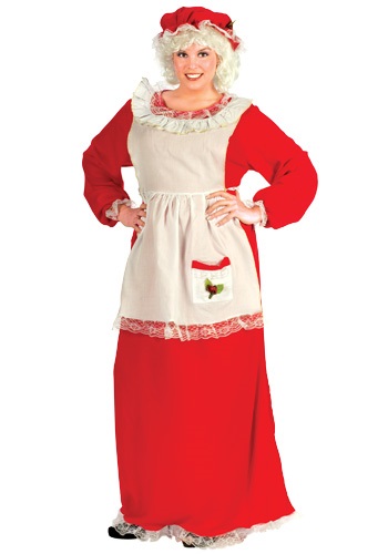 Womens 大きいサイズ Mrs Claus コスチューム レディース コスプレ 衣装 女性 仮装 女性用 イベント パーティ 学芸会 クリスマス ギフト クリスマスギフト|Mars shop