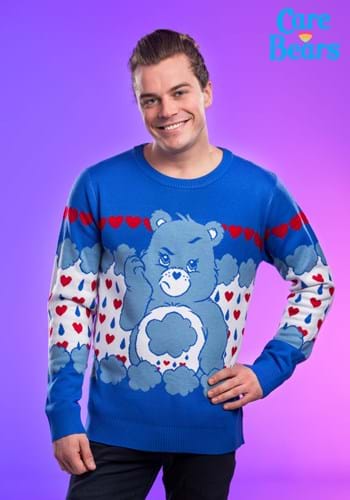 Grumpy Bear 大人用 ケアベア Ugly Christmas Sweater メンズ コスプレ 衣装 男性 仮装 男性用 イベント パーティ 学芸会 ギフト プレゼント｜Mars shop
