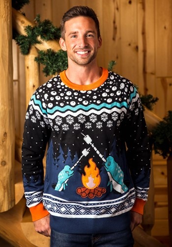大人用 Narwhal Ugly Christmas Sweater メンズ コスプレ 衣装 男性 仮装 男性用 イベント パーティ 学芸会 ギフト プレゼント｜Mars shop