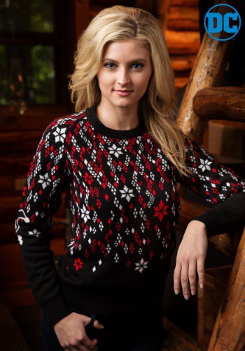 Harley Quinn Diamond Women's Ugly Christmas Sweater レディース コスプレ 衣装 女性 仮装 女性用 イベント パーティ 学芸会 ギフト プレゼント｜Mars shop