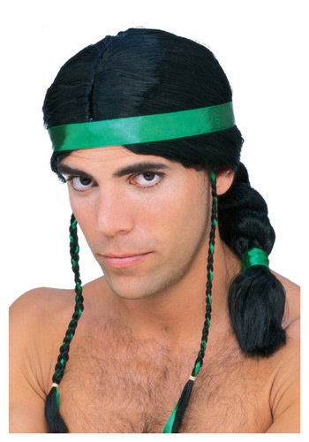 ブラック Native American ウィッグ ハロウィン コスプレ 衣装  仮装 小道具 おもしろい  イベント パーティ ハロウィーン 学芸会 学園祭 学芸会 ショー お遊戯会 二次会 忘年会 新年会 歓迎会 送迎会 出し物 余興 誕生日 発表会