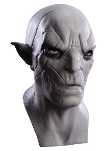 デラックス Azog Full-Head マスク ハロウィン コスプレ 衣装 仮装 小道具 おもしろい イベント パーティ ハロウィーン 学芸会 学園祭 学芸会 ショー お遊戯会 二次会 忘年会 新年会 歓迎会 送迎会 出し物 余興 誕生日 発表会｜Mars shop
