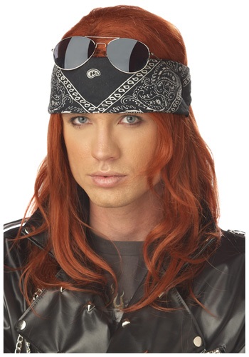 Hollywood Rocker ウィッグ ハロウィン コスプレ 衣装  仮装 小道具 おもしろい  イベント パーティ ハロウィーン 学芸会 学園祭 学芸会 ショー お遊戯会 二次会 忘年会 新年会 歓迎会 送迎会 出し物 余興 誕生日 発表会
