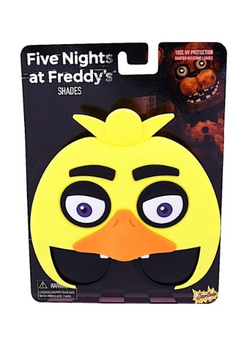 Five Nights at Freddy's Chica サングラス 眼鏡 ハロウィン コスプレ 衣装  仮装 小道具 おもしろい  イベント パーティ ハロウィーン 学芸会 学園祭 学芸会 ショー お遊戯会 二次会 忘年会 新年会 歓迎会 送迎会 出し物 余興 誕生日 発表会