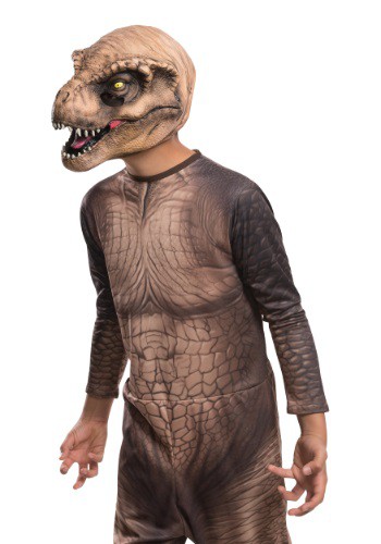 チャイルド Jurassic World T-Rex 3/4 マスク ハロウィン コスプレ 衣装  仮装 小道具 おもしろい  イベント パーティ ハロウィーン 学芸会 学園祭 学芸会 ショー お遊戯会 二次会 忘年会 新年会 歓迎会 送迎会 出し物 余興 誕生日 発表会
