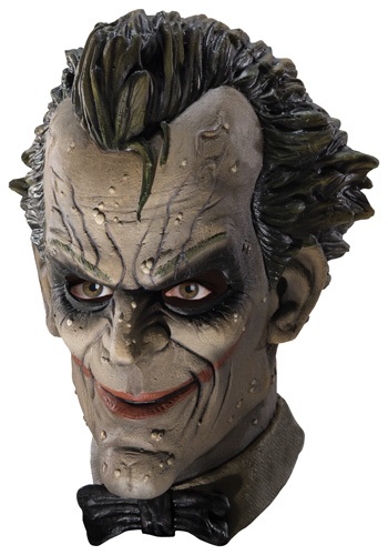 Arkham City ジョーカー Latex マスク ハロウィン コスプレ 衣装  仮装 小道具 おもしろい  イベント パーティ ハロウィーン 学芸会 学園祭 学芸会 ショー お遊戯会 二次会 忘年会 新年会 歓迎会 送迎会 出し物 余興 誕生日 発表会