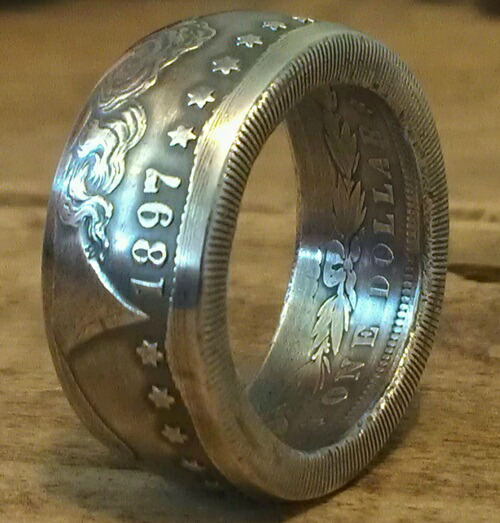 Morgan Dollars モルガンダラー モーガンダラー リング ハンドメイド ヴィンテージ 硬貨