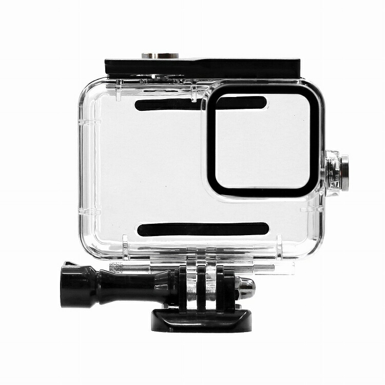 非常に高い品質 Gopro ゴープロ Hero 9 10 用 対応 防水 防塵 ハウジング ケース Gopro9 Gopro10 アクセサリー 水中  ダイビング ごーぷろ 水中カメラ マウント 撮影 black シュノーケリング 保護 アクションカメラ 送料無料 スピアフィッシング 保護ケース  ブラック