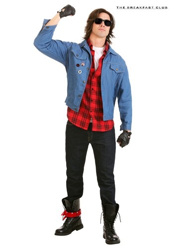 The Breakfast Club John Bender Men's コスチューム ハロウィン メンズ コスプレ 衣装 男性 仮装 男性用 イベント パーティ ハロウィーン 学芸会 学園祭 学芸会 ショー お遊戯会 二次会 忘年会 新年会 歓迎会 送迎会 出し物 余興 誕生日 発表会｜Mars shop
