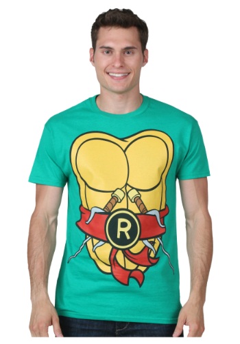I Am Raphael TMNT コスチューム T-Shirt ハロウィン メンズ コスプレ 衣装  男性 仮装  男性用 イベント パーティ ハロウィーン 学芸会 学園祭 学芸会 ショー お遊戯会 二次会 忘年会 新年会 歓迎会 送迎会 出し物 余興 誕生日 発表会