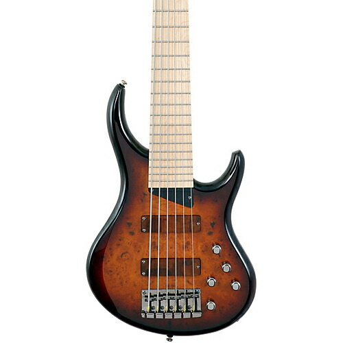 MTD Kingston 6弦 エレキベース アクティブ ベース MTD Kingston Z-6 (6 String), (V2), Amber w/ Maple Fingerboard 10.2