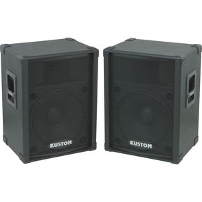 カスタム Kustom KPC15 15 PA Speaker Cabinet with Horn Pair ライブサウンド スピーカー｜Mars shop