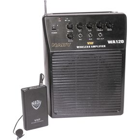 ナディ Nady WA 120 Portable PA System with Wireless Omni-Lavalier Mic Channel A ライブサウンド スピーカー｜Mars shop
