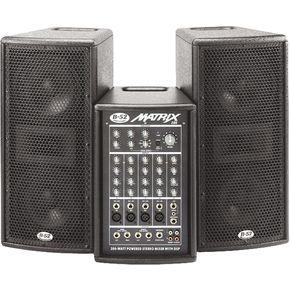 B-52 Matrix-200 200W 3-Piece Active PA system ライブサウンド スピーカー｜Mars shop