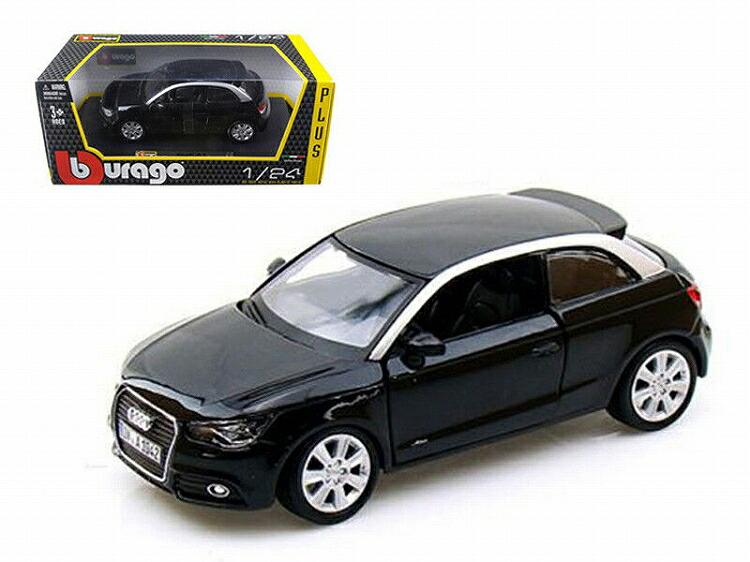Bburago ブラーゴ 1/24 スケール Audi アウディ A1 Black | ダイキャストカー ダイキャスト 車のおもちゃ 車 おもちゃ コレクション ミニチュア ダイカスト モデルカー ミニカー アメ車 ギフト プレゼント