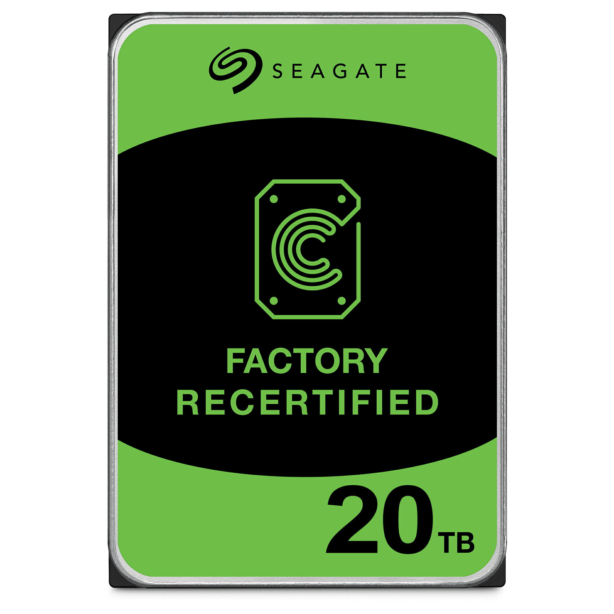 【セール限定価格】HDD 3.5インチ 20TB SEAGATE Exos ST20000NM004C 7200rpm SATA 6Gb/s 256MB 内蔵ハードディスク メーカーリファブ エンタープライズ 正規品【 整備済み品】180日保証