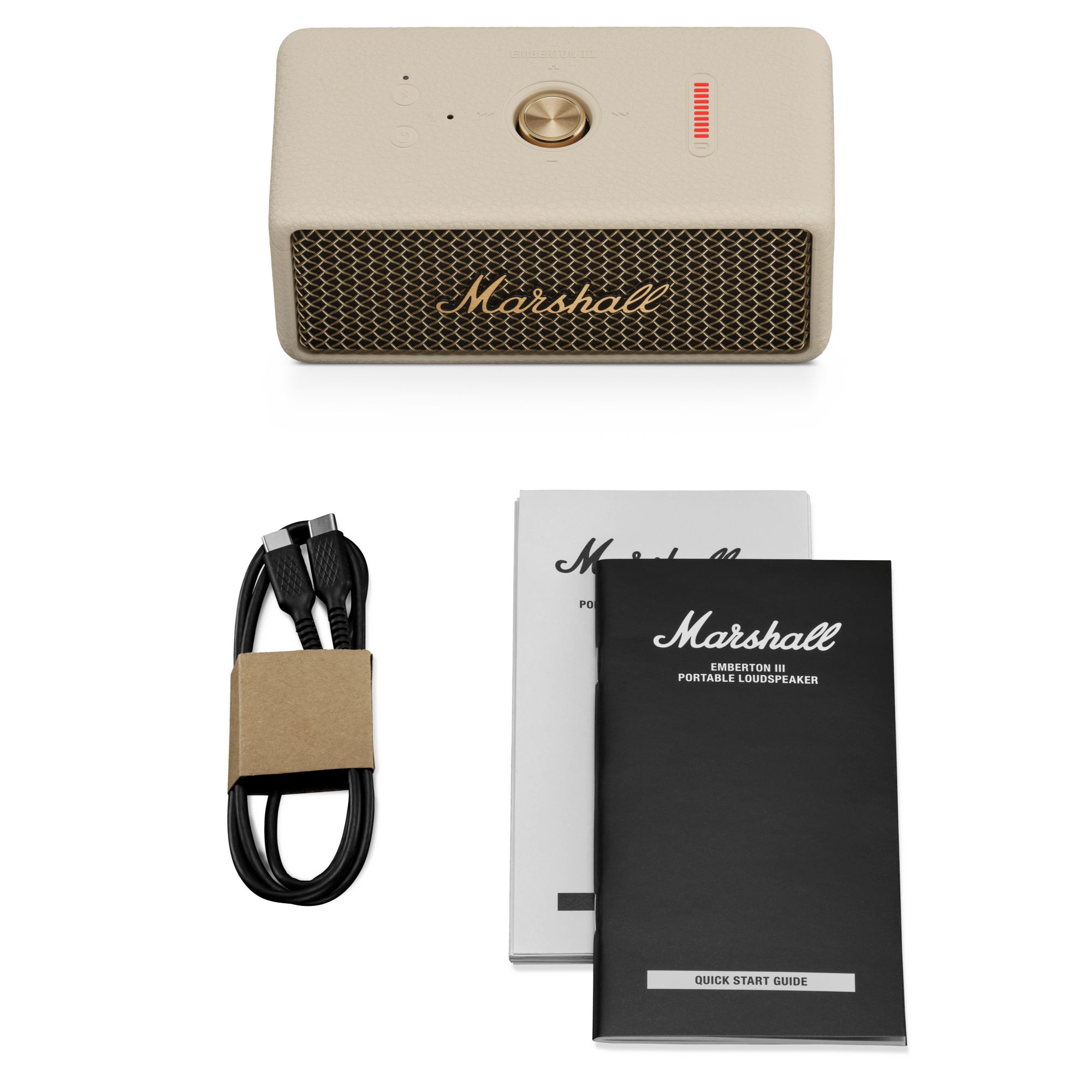Marshall 公式ストア EMBERTON III Bluetoothスピーカー