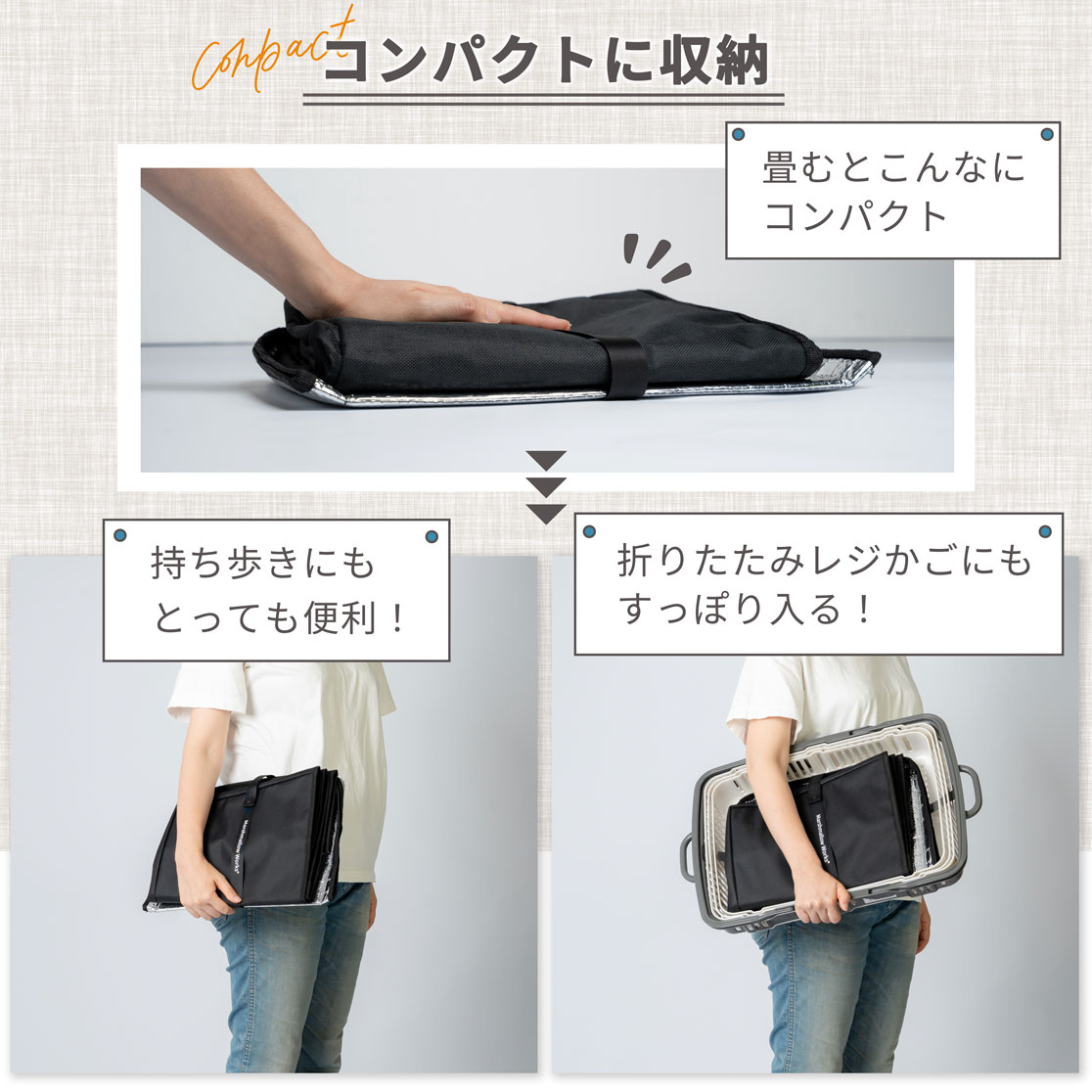 累計1.8万個！元祖レジカゴ丸ごと保冷バッグ 正規品はマグネット