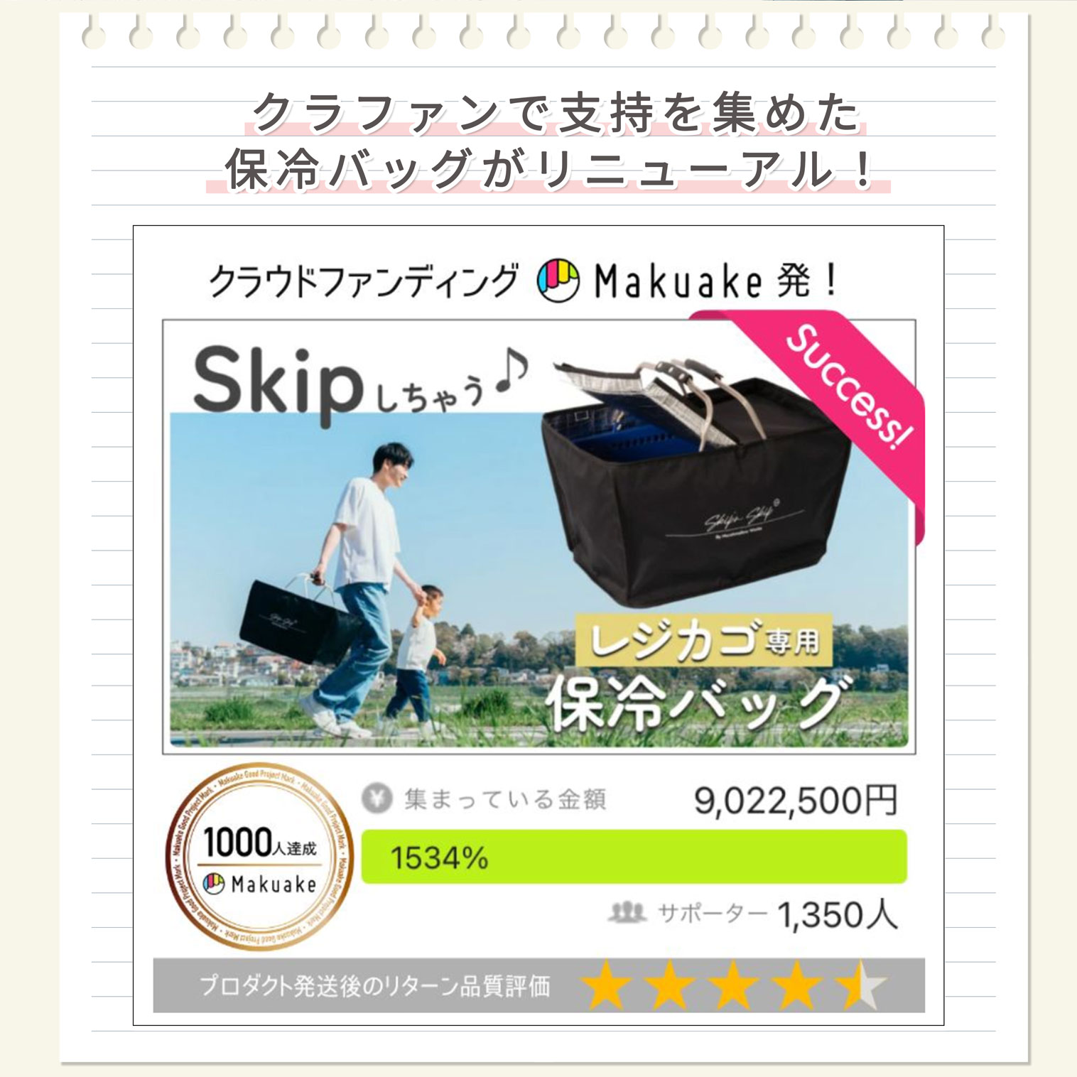 累計1.8万個！元祖レジカゴ丸ごと保冷バッグ 正規品はマグネット