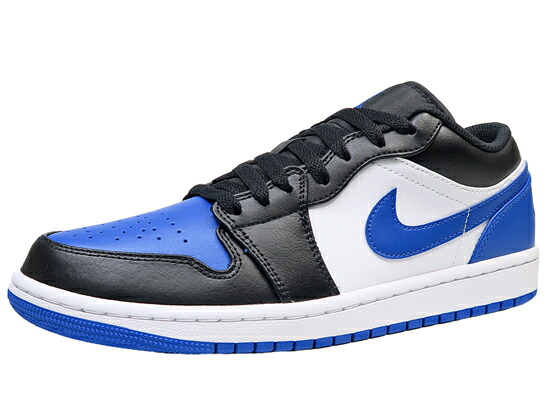ナイキ/エアジョーダンワン/NIKE Air Jordan 1 ブラック/ブルー 楽天市場】NIKE AIR JORDAN 1 LOW black/black-university blue